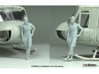 Us Mechanic Rest While Leaning - image 3