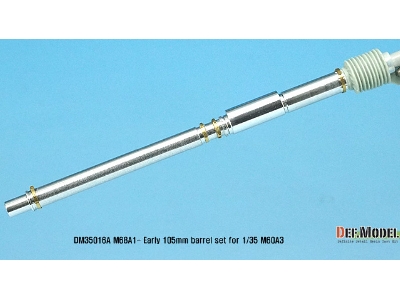 M68a1 105mm Metal Barrel Early Type(For 1/35 M60a3) - image 4