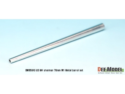Us M4 Sherman 76mm M1 Metal Barrel Set (For 1/35 Sherman 76(W) Kit) - image 2