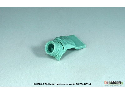 T-90 Russian Mbt Mantlet Canvas Cover Set (For Zvezda) - image 2