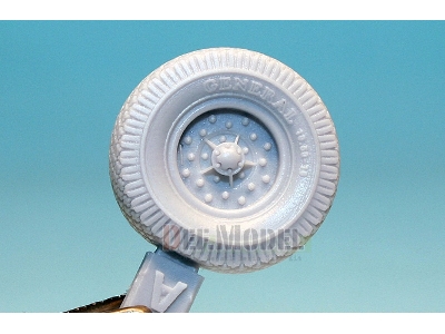U.K Lrdg Truck Wheel Set (For Tamiya 1/35) - image 6