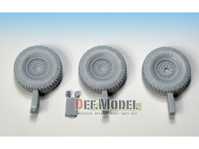 Hmmwv Mt/R Wheel Set  (For Academy 1/35 M1151) - image 2