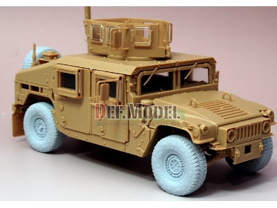 Hmmwv Mt/R Wheel Set  (For Academy 1/35 M1151) - image 3