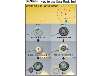 Hmmwv Mt/R Wheel Set  (For Academy 1/35 M1151) - image 5