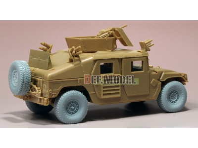 Hmmwv Mt Sagged Wheel Set -sagged (For Bronco 1/35 M1114) - image 4