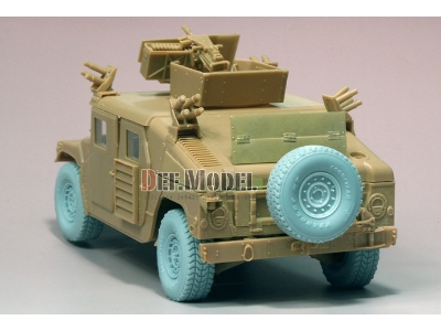 Hmmwv Mt Sagged Wheel Set -sagged (For Bronco 1/35 M1114) - image 5