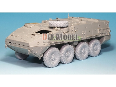Stryker/Lav-iii Mich. Xml Sagged Wheel Set (For Afv Club/Trumpeter 1/35) - image 3
