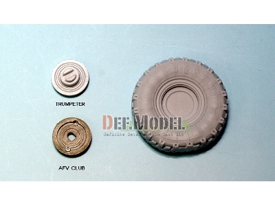 Stryker/Lav-iii Mich. Xml Sagged Wheel Set (For Afv Club/Trumpeter 1/35) - image 5