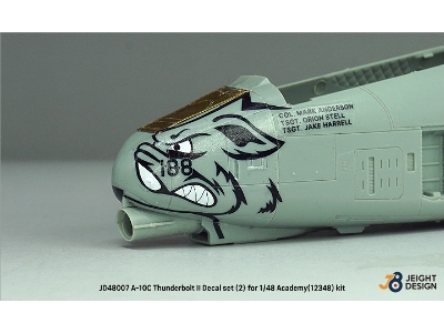 Usaf A-10c Thunderbolt Ii Decal Set (2) (For Academy 12348) - image 5
