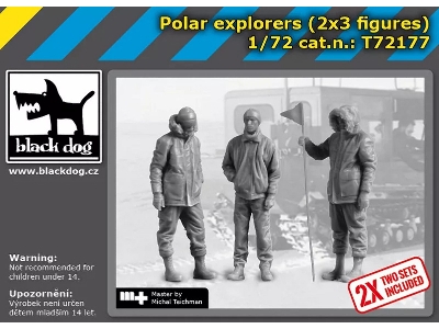 Polar Explorers (2 X 3 Figures) - image 1