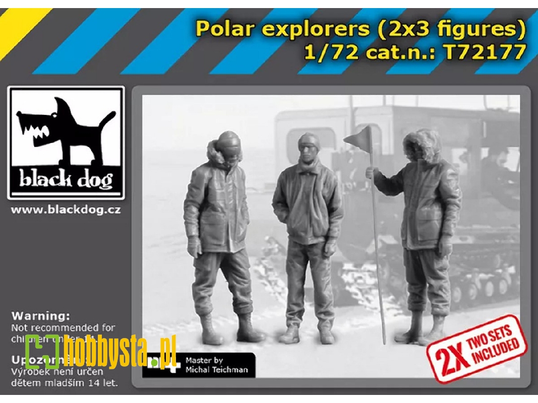 Polar Explorers (2 X 3 Figures) - image 1