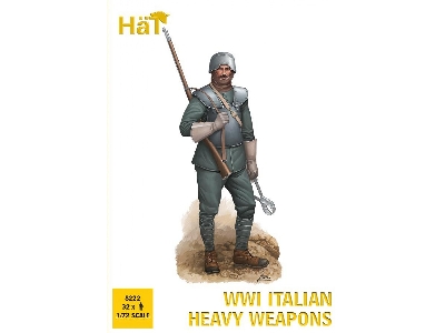 Italian Wwi Heavy Weapons (32 Figures) - image 1
