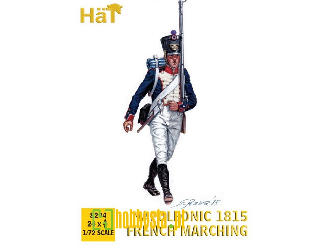 Napoleonic 1815 French Line Infantry Marching - image 1 Napoleonic 1815 French Line Infantry Marching - image 1