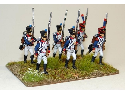 Napoleonic 1815 French Line Infantry Marching - image 2