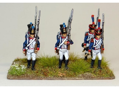 Napoleonic 1815 French Line Infantry Marching - image 3
