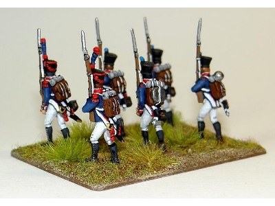 Napoleonic 1815 French Line Infantry Marching - image 5