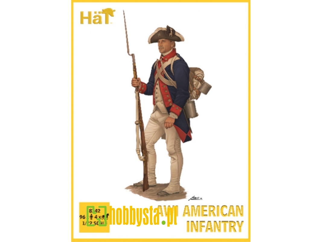 American Infantry Set 1 - American War Of Independence (1775-1783) - image 1 American Infantry Set 1 - American War Of Independence (1775-1783) - image 1