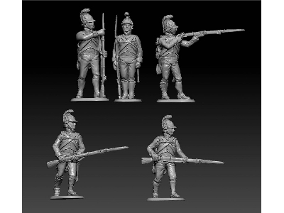 Napoleonic Austrian Line Infantry - In Action (18 Figures) - image 4