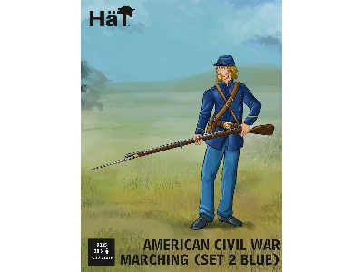Union Infantry Marching Set 2 - 18 Figures (American Civil War 1861-1865) - image 1