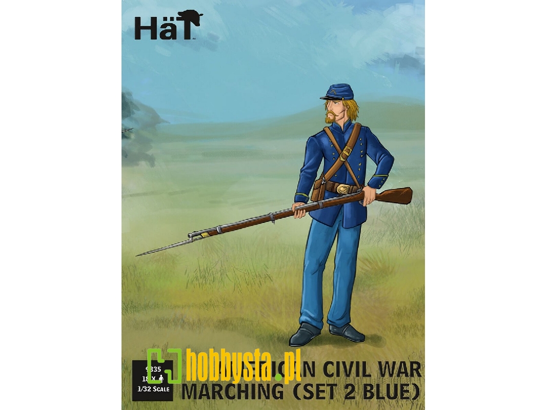 Union Infantry Marching Set 2 - 18 Figures (American Civil War 1861-1865) - image 1
