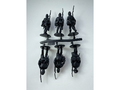 Confederate Infantry In "butternut Uniforms" Marching Set 1 - 18 Figures (American Civil War 1861-1865) - image 2