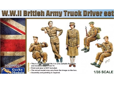 Wwii British Army Truck Driver Set - image 1