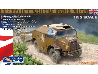 British Wwii Tractor, 4x4 Field Artillery (C8 Mk.Ii Early) - image 1