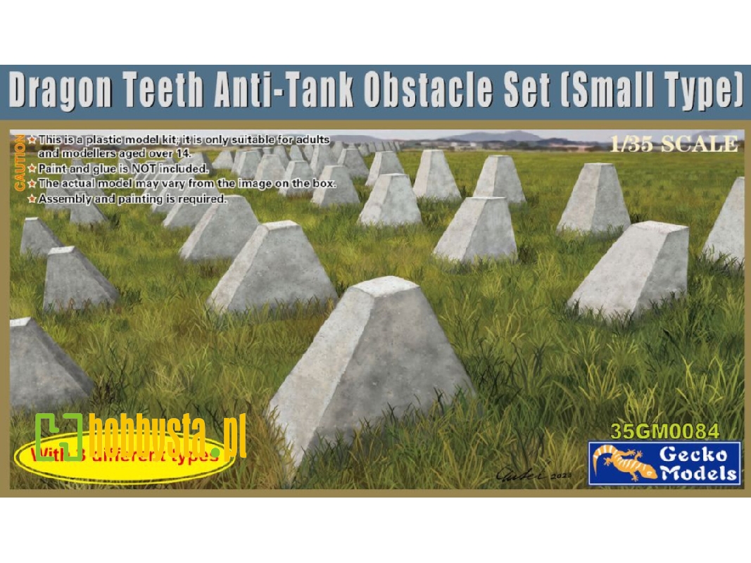 Dragon Teeth Anti-tank Obstacle Set (Small Type) - image 1 Dragon Teeth Anti-tank Obstacle Set (Small Type) - image 1