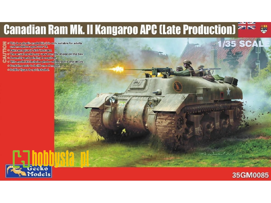 Canadian Ram Mk. Ii Kangaroo Apc (Late Production) - image 1 Canadian Ram Mk. Ii Kangaroo Apc (Late Production) - image 1