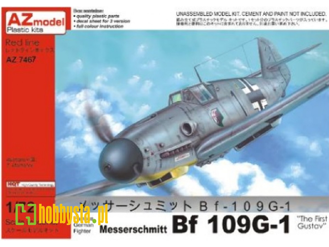 Bf-109g-1 First Gustav - image 1 Bf-109g-1 First Gustav - image 1