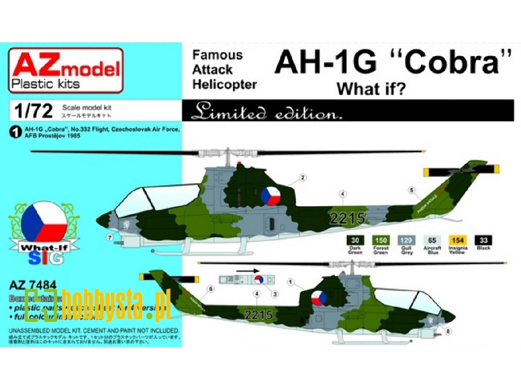 Attack Helicopter Ah-1g Late "cobra" What If? - image 1 Attack Helicopter Ah-1g Late "cobra" What If? - image 1