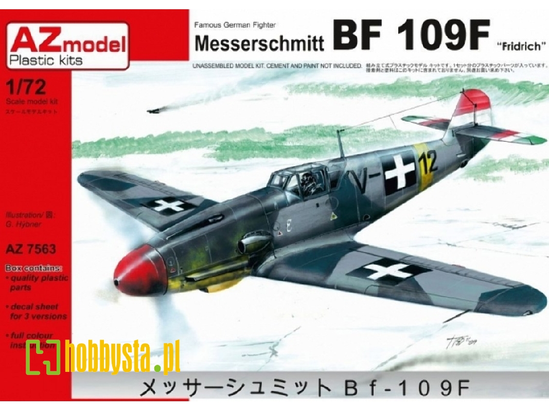 Messerschmitt Bf-109f Fridrich - image 1 Messerschmitt Bf-109f Fridrich - image 1