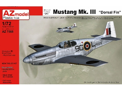 Mustang Mk.Iii Dorsal Fin - image 1