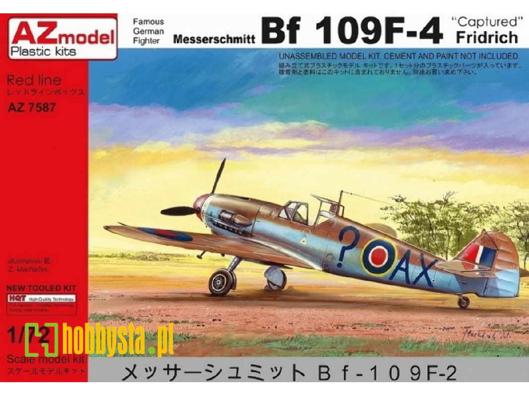 Messerschmitt Bf-109f-4 Captured 2 Raf And 1 Usaaf - image 1 Messerschmitt Bf-109f-4 Captured 2 Raf And 1 Usaaf - image 1