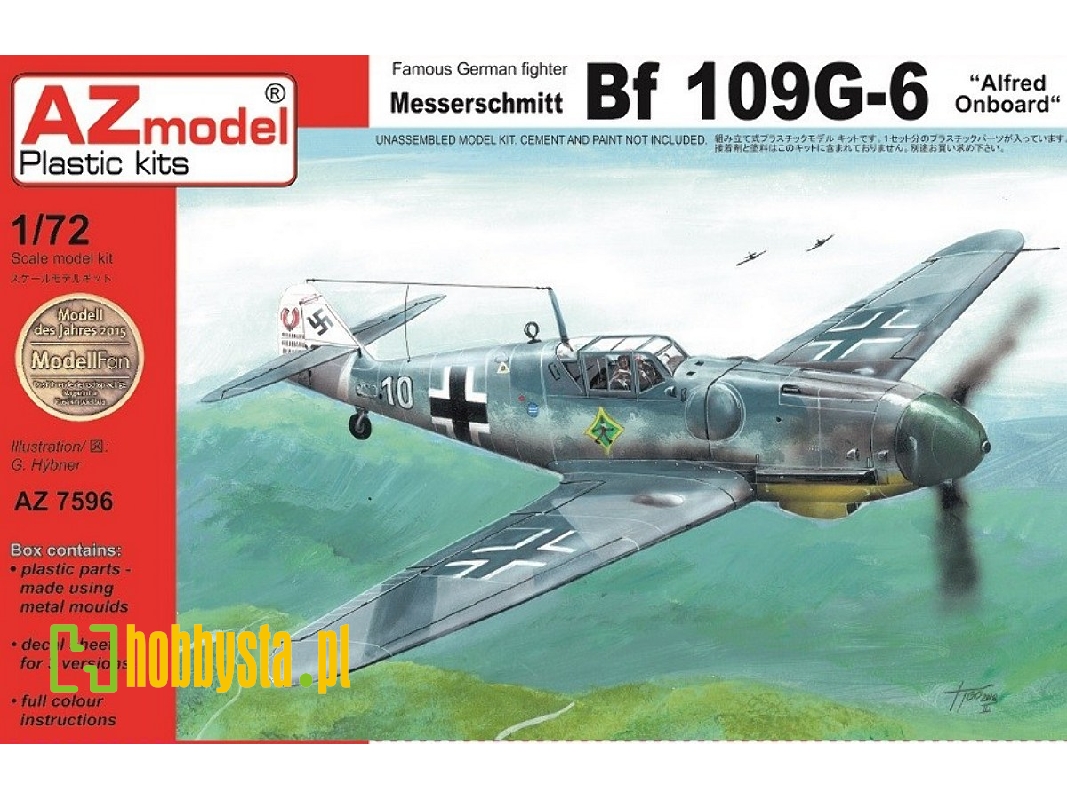 Bf 109g-6 Alfred Onboard - image 1 Bf 109g-6 Alfred Onboard - image 1