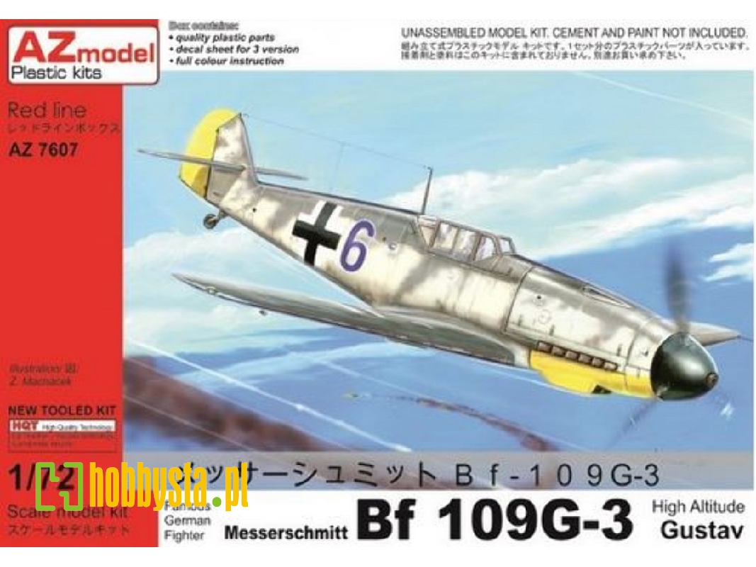 Bf-109g-3 High Altitude Gustav - image 1 Bf-109g-3 High Altitude Gustav - image 1
