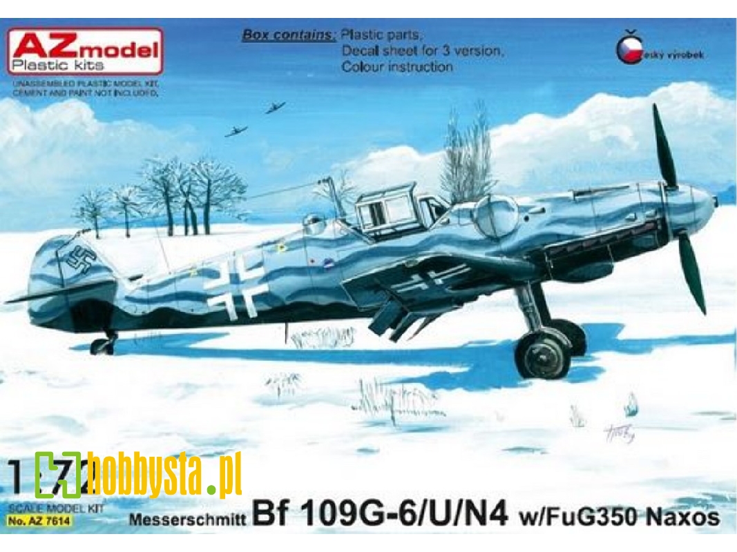 Bf-109g-6/U/N4 W/Fug350 Naxos - image 1