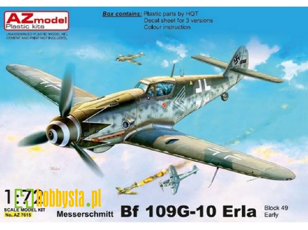 Bf-109g-10 Erla (Early) Block 49xx - image 1 Bf-109g-10 Erla (Early) Block 49xx - image 1