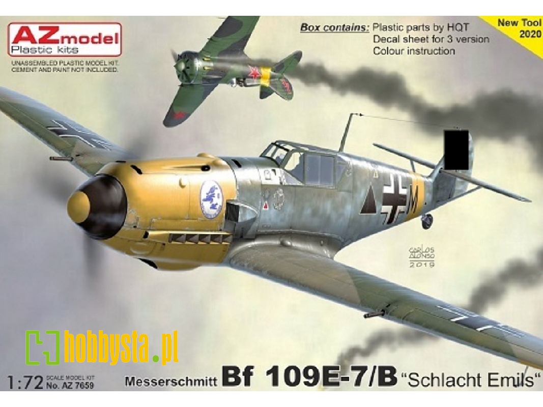 Bf-109e-7/B "schlacht Emil" - image 1 Bf-109e-7/B "schlacht Emil" - image 1