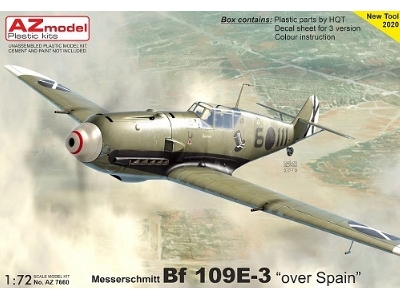 Bf-109e-3 "over Spain" - image 1