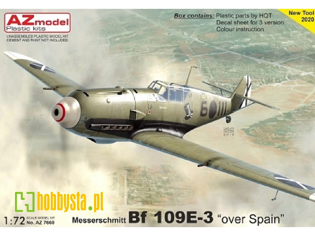 Bf-109e-3 "over Spain" - image 1 Bf-109e-3 "over Spain" - image 1