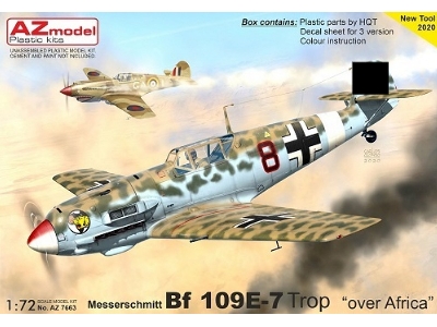 Bf-109e-7 Trop "over Africa" - image 1
