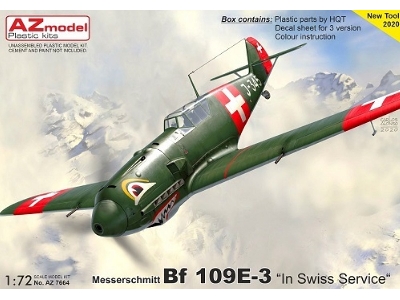 Bf-109e-3 "in Swiss Service" - image 1