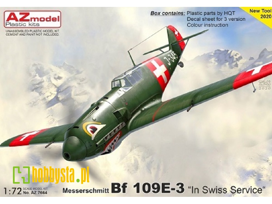 Bf-109e-3 "in Swiss Service" - image 1 Bf-109e-3 "in Swiss Service" - image 1