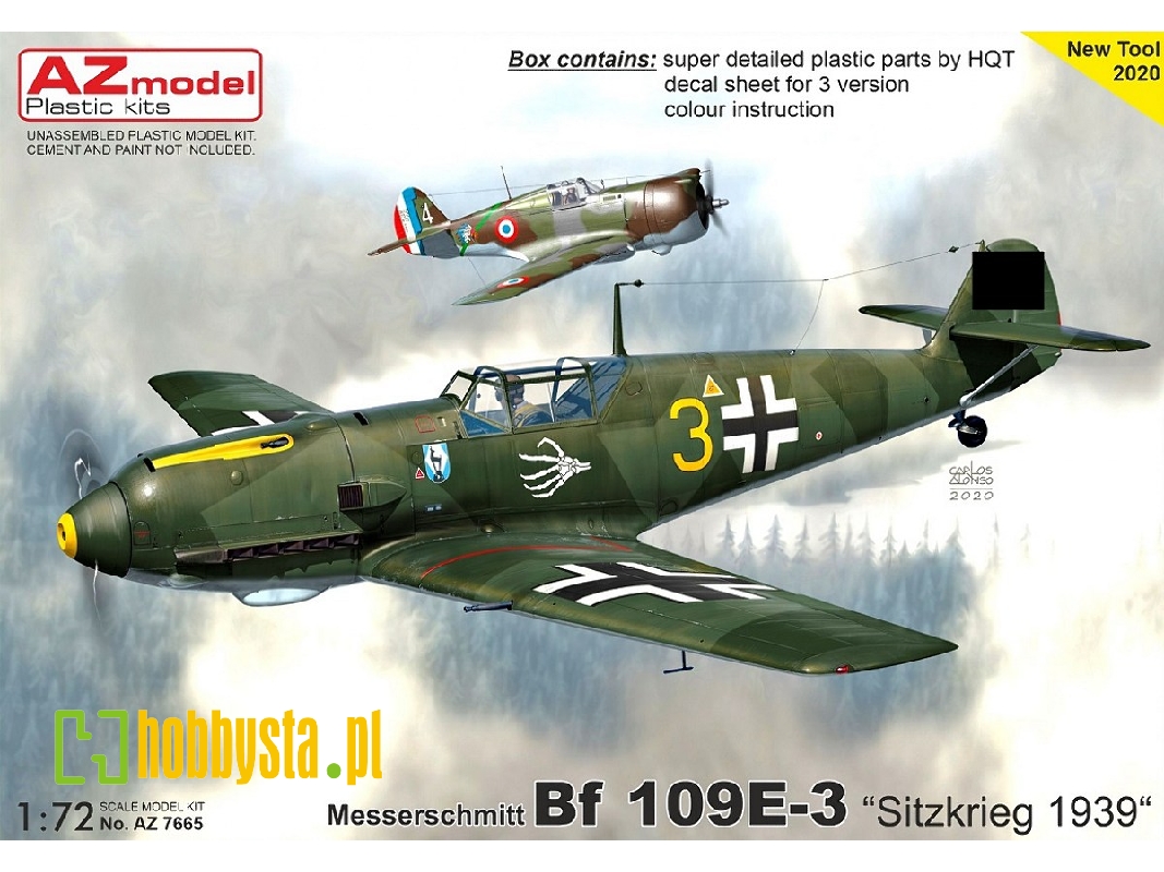Messerschmitt Bf 109e-3 "sitzkrieg 1939" - image 1 Messerschmitt Bf 109e-3 "sitzkrieg 1939" - image 1
