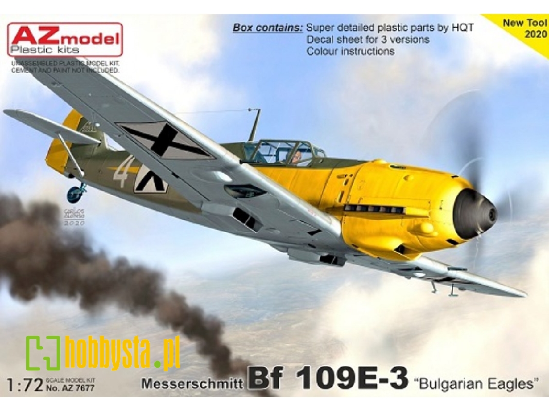Messerschmitt Bf 109e-3 "bulgarian Eagles" - image 1 Messerschmitt Bf 109e-3 "bulgarian Eagles" - image 1