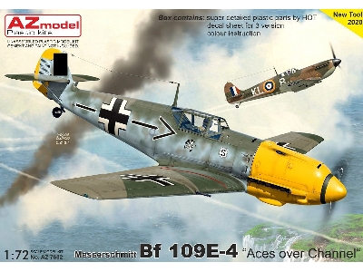 Messerschmitt Bf 109e-4 "aces Over Channel" - image 1