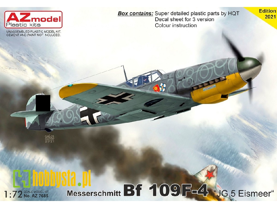 Messerschmitt Bf 109f-4 "jg.5 Eismeer" - image 1 Messerschmitt Bf 109f-4 "jg.5 Eismeer" - image 1