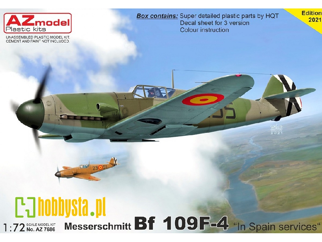 Messerschmitt Bf 109f-4 "in Spain Service" - image 1 Messerschmitt Bf 109f-4 "in Spain Service" - image 1