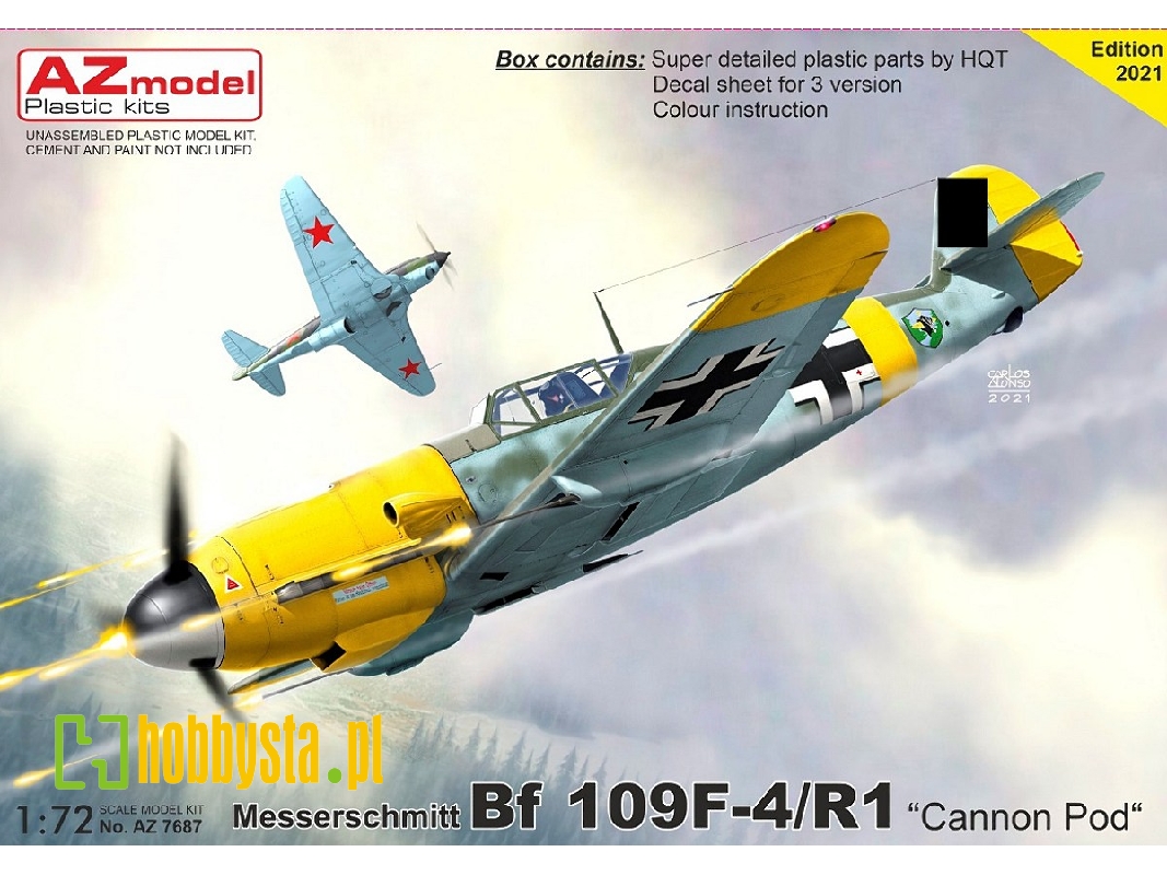 Messerschmitt Bf 109f-4/R1 "cannon Pod" - image 1 Messerschmitt Bf 109f-4/R1 "cannon Pod" - image 1
